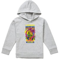 One Piece I Survived Party'S Bar Youth Kids Pull-Over Hoodie, Athletic Heather in Grey | Size: 7-8 Years