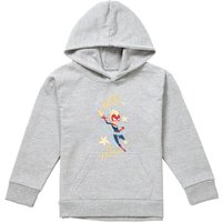 Captain Be Merry Be Bright Pull Over Hoodie Athletic Heather