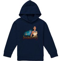 Disney Pocahontas John Smith Canoe Youth Kids Pull-Over Hoodie, Navy | Size: 7-8 Years