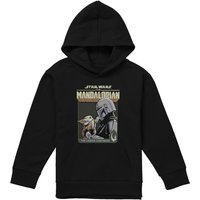 Disney Star Wars Grogo Legend Continues Youth Kids Pull-Over Hoodie, Black | Size: 12-13 Years