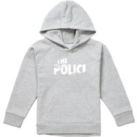 Torn Stripe Logo Pull Over Hoodie Athletic Heather