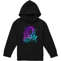 Whitney Houston Whitney Color Blend Youth Kids Pull-Over Hoodie, Black | Size: 12-13 Years