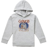 Genesis Hand That Feeds Youth Kids Pull-Over Hoodie, Athletic Heather in Grey | Size: 12-13 Years