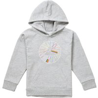 Pink Floyd Spokes Youth Kids Pull-Over Hoodie, Athletic Heather in Grey | Size: 12-13 Years