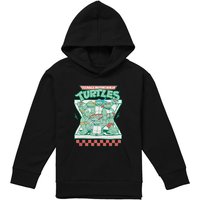 TMNT Pizza Takeway Pull Over Hoodie