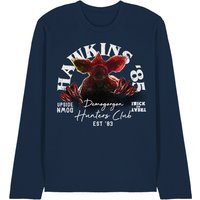 Hawkins 85 Demogorgon Hunters Long Sleeve T Shirt