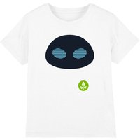 Disney Walle Eve Face Kids T-Shirt, White | Size: 3-4 Years