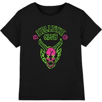 Hellfire Neon Sketch Logo T Shirt