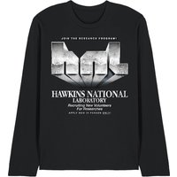 Hawkins Lab Logo Long Sleeve T Shirt