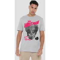 Monsters Wolfman T Shirt Athletic Heather