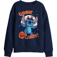 Disney Lilo & Stitch Gimme Candy Kids Sweatshirt, Navy | Size: 5-6 Years