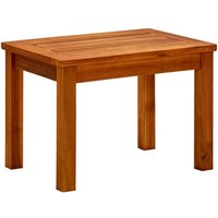 Berkfield Home Garden Coffee Table 50x35x36 cm Solid Acacia Wood in Brown | Size: 50 x 35 x 36 cm