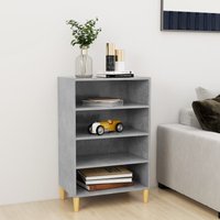 Berkfield Home Sideboard Concrete Grey 57x35x90 cm Engineered Wood | Size: 57 x 35 x 90 cm