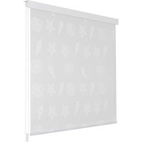 Berkfield Home Shower Roller Blind 120x240 cm Sea Star in Grey
