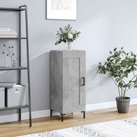 Berkfield Home Sideboard Concrete Grey 34.5x34x90 cm Engineered Wood