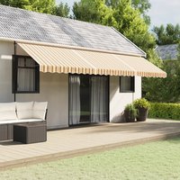 Berkfield Home Replacement Fabric for Awning Multicolour Stripe 6x3 m