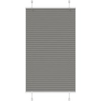 Pleated Blind Anthracite 75x150 cm Fabric Width 74.4 cm Polyester