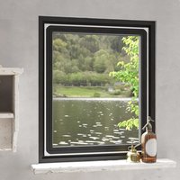 Berkfield Home Magnetic Insect Screen for Windows White 100x120 cm