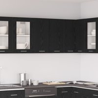 Oak Hanging Cabinet 60x31x60 cm Made Engineered Wood x 31 x 60 cm