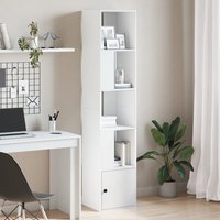 Berkfield Home Bookcase White 40x36x189 cm Engineered Wood | Size: 40 x 36 x 189 cm