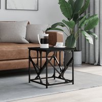 Berkfield Home Coffee Table Black 45x45x47.5 cm Engineered Wood