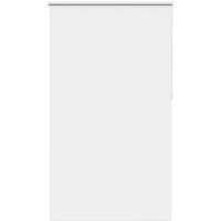 Berkfield Home Roller Blind Blackout White 125x230 cm Fabric Width 121.6 cm Polyester