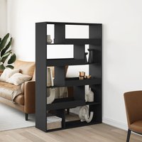 Berkfield Home Room Divider Black 100x33x156.5 cm Engineered Wood