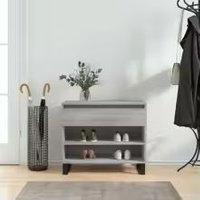 Soft Shoe Cabinet 70x36x60cm Wooden Storage Organiser x 36 x 60 cm