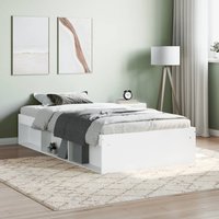 Berkfield Home Bed Frame White 90x190 cm Single