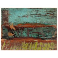 Berkfield Home Rectangular Table Top 60x80 cm 25-27 mm Solid Reclaimed Wood