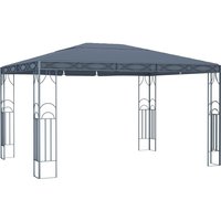 Berkfield Home Gazebo 400x300 cm Anthracite in Black