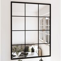 Wall Mirrors 3 pcs 80x60 cm Metal