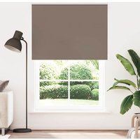 Roller Blind Blackout Coffee 155x230 cm Fabric Width 151.6 cm Polyester