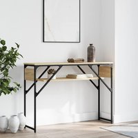 Console Table Shelf Sonoma Oak 105x30x75cm Engineered Wood x 30 x 75 cm