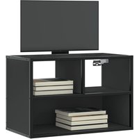 TV Cabinet 60x31x39.5 cm Engineered Wood & Metal