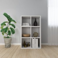 Berkfield Home Book Cabinet/Sideboard White 66x30x97.8 cm Engineered Wood