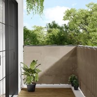 Balcony Screen 120x1000 cm 100% Polyester Oxford