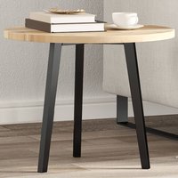 Berkfield Home Table Top Round √ò50x2 cm Solid Wood Acacia in Brown | Size: 50x2 cm