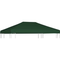 Berkfield Home Gazebo Top Cover 310 g/m ² 4x3 m Green