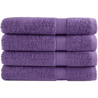 Berkfield Home Premium Sauna Towels SOLUND 4 pcs Purple 80x200 cm 600 gsm