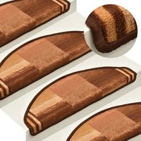 Self adhesive Stair Mats 15 pcs 65x21x4 cm