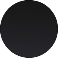 Berkfield Home Table Top Tempered Glass Round 400 mm in Black