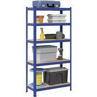 5 Layer Storage Shelf Steel&Engineered Wood