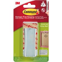 3M CLAW Universal Sticky Nail 17047 in White
