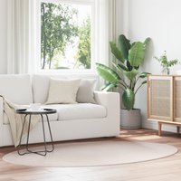 Rug HUARTE Sand 120x170 cm Oval