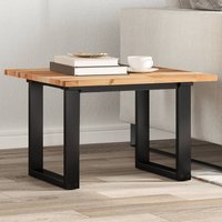 Berkfield Home Table Top Square 60x60x2 cm Solid Wood Acacia in Brown | Size: 60 x 60 x 2 cm