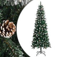 Berkfield Home Artificial Christmas Tree with Stand Green 240 cm PVC