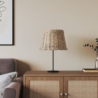 Berkfield Home Lamp Shade Brown √ò30x20 cm Wicker | Size: 30x20 cm