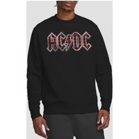 Plaid Logo Crew Sweatshirt