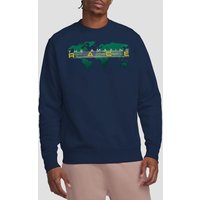 Amazing Race Around World Crew Sweatshirt